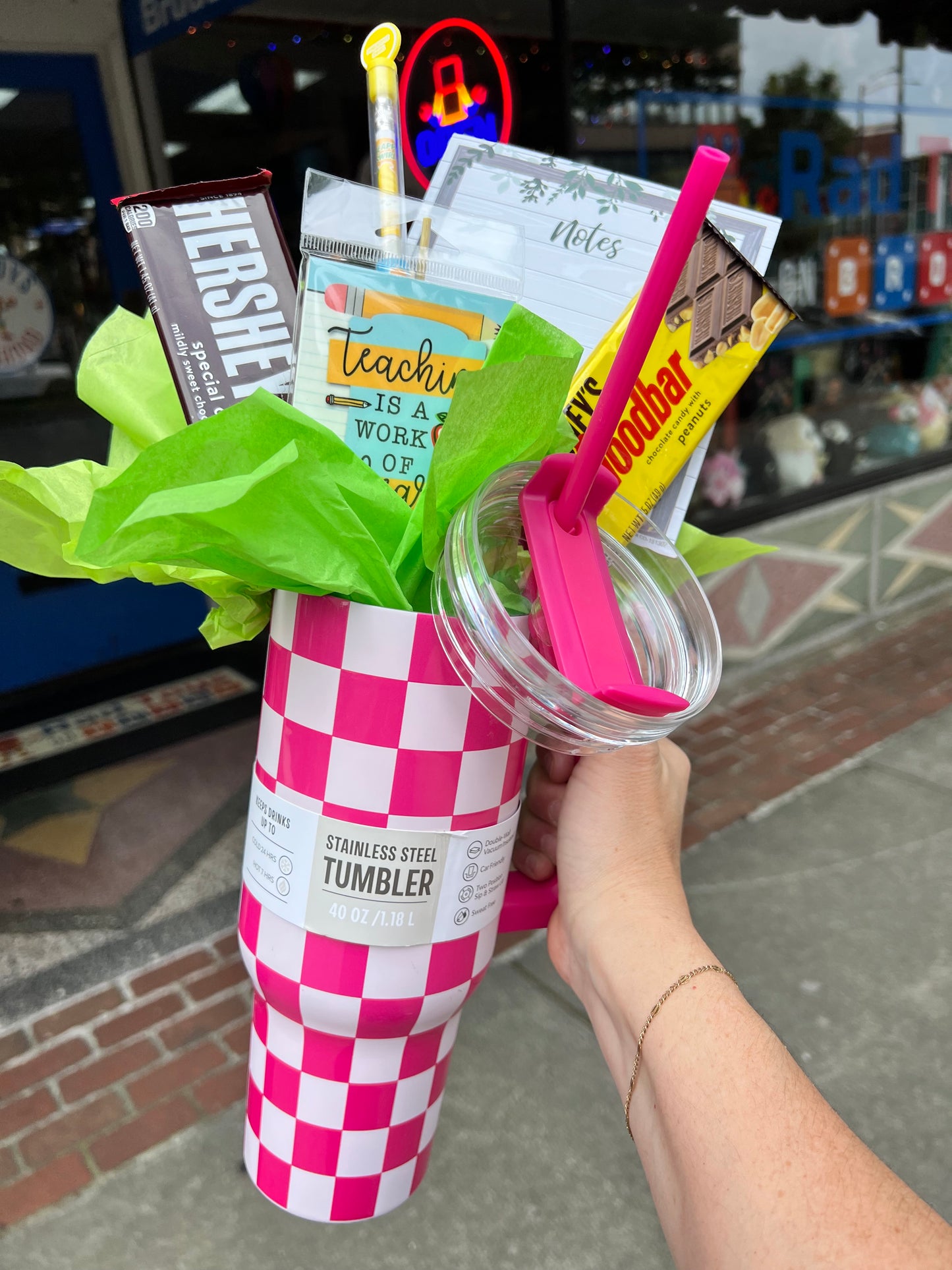 Teacher Appreciation Tumbler Bouquet