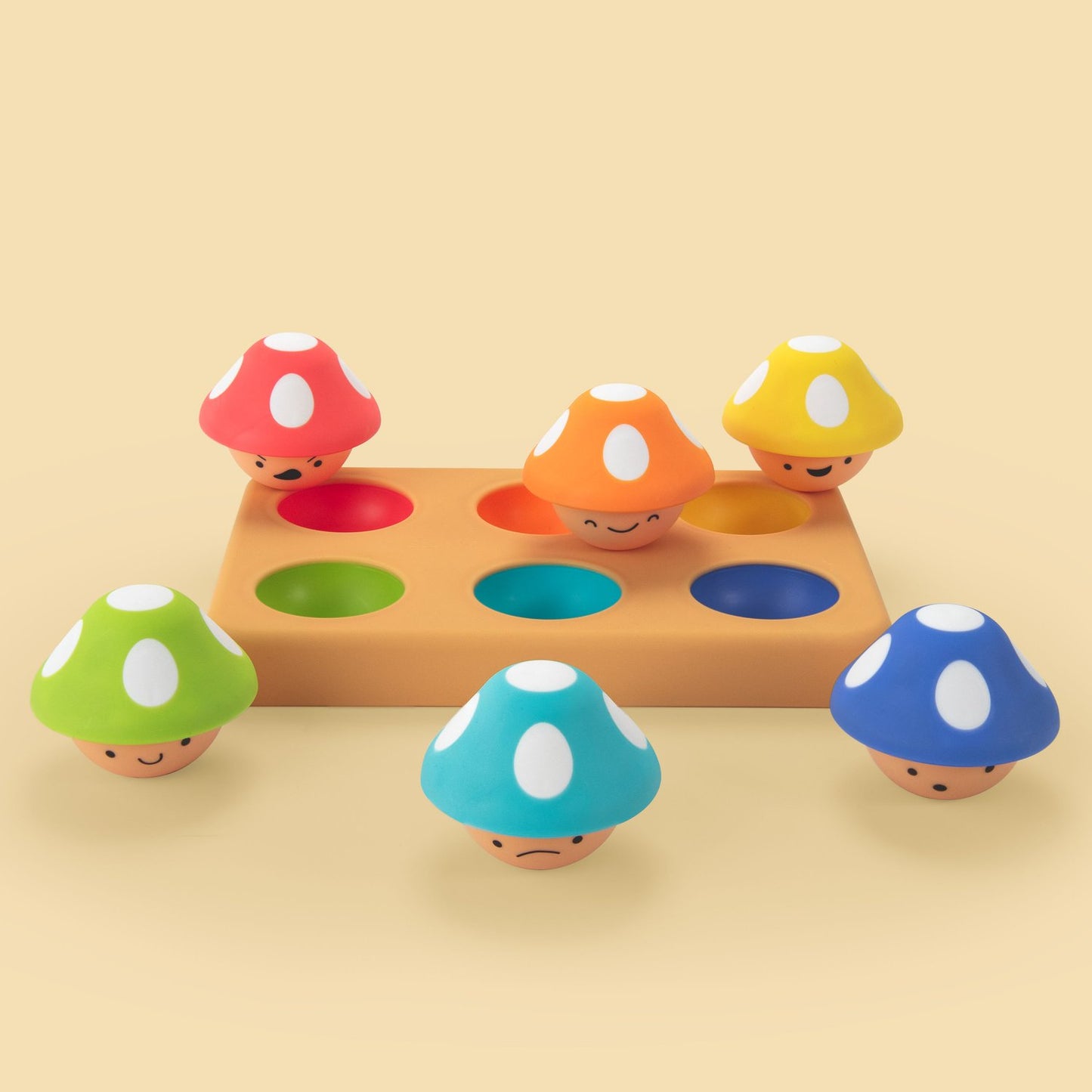 Sassy Baby mischievous matching mushrooms