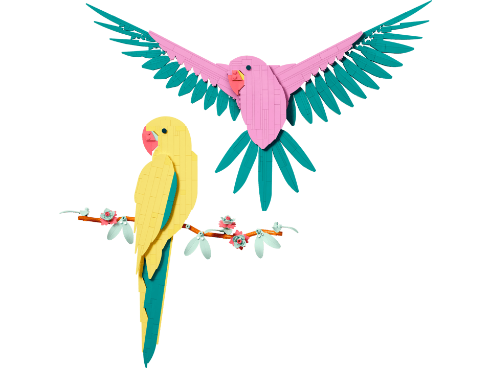 31211 The Fauna Collection – Macaw Parrots