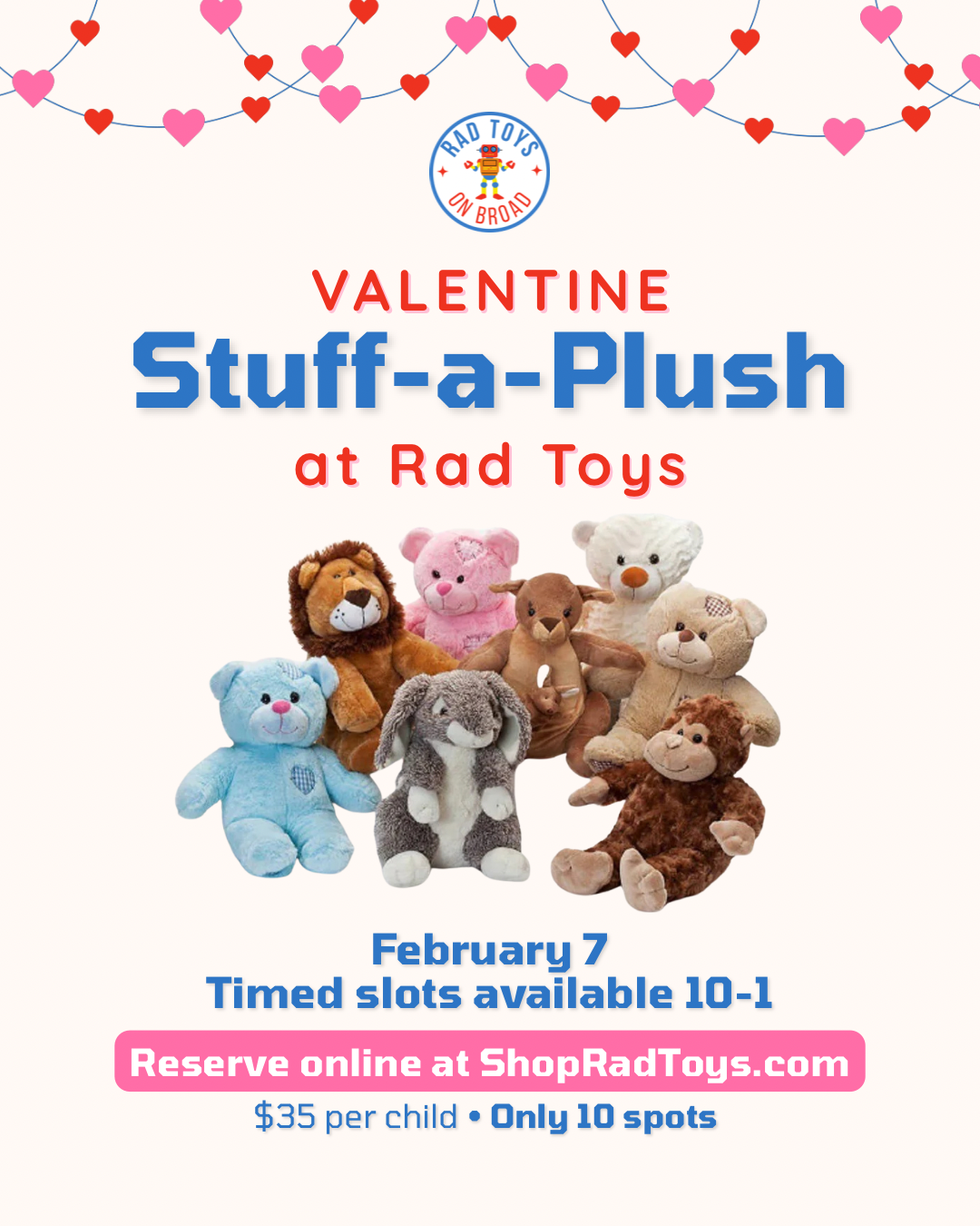 Stuff-a-Plush Valentine