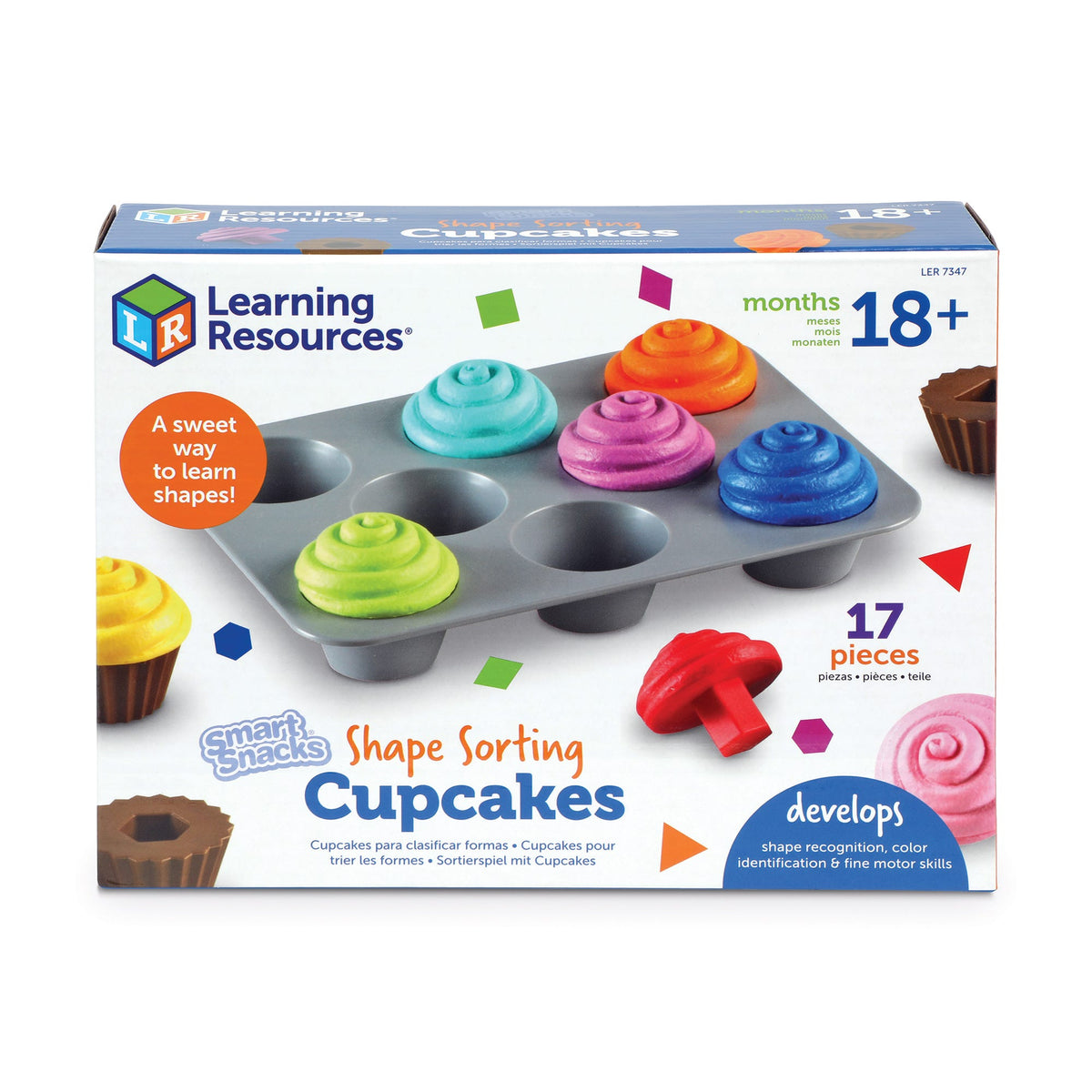 Smart Snacks® Shape Sorting Cupcakes