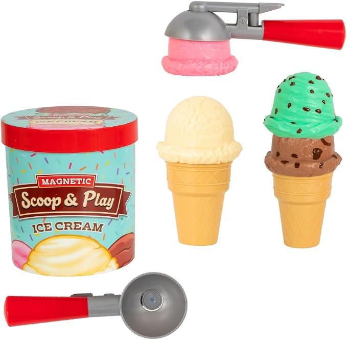 Magnetic Bake & Play Ice Cream Play Set