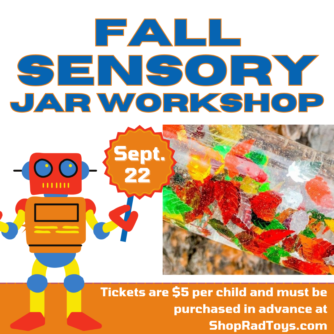 Fall Sensory Jar Workshop