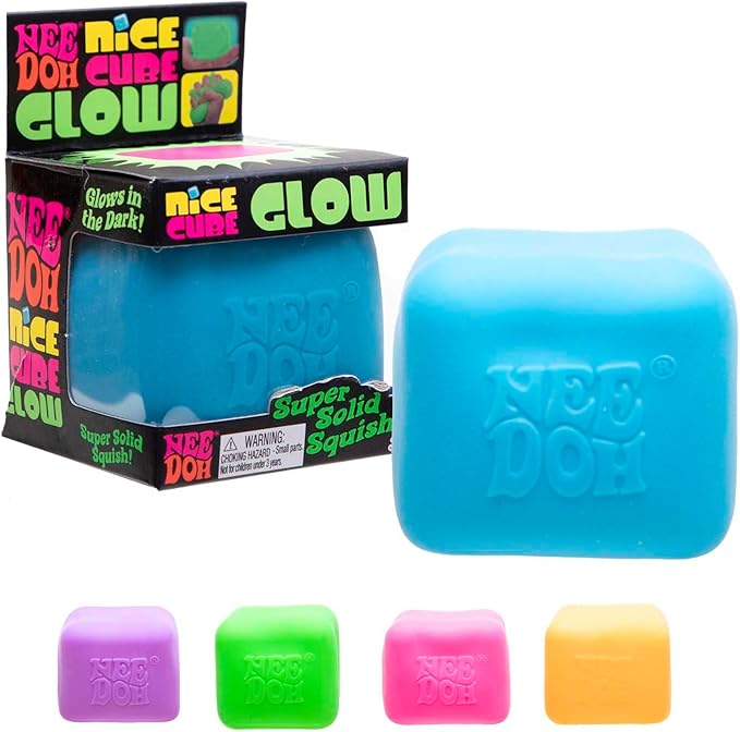 (Preorder) NeeDoh Nice Cube Glow (ships3/20)