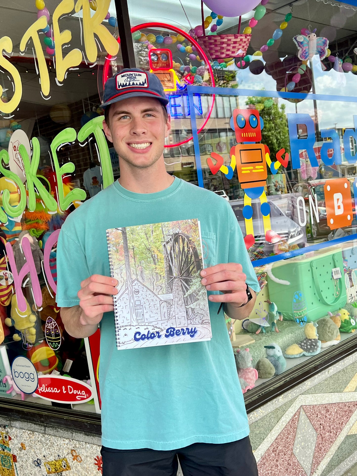 Berry College Coloring Book – Illustrated by Andrew Purcell