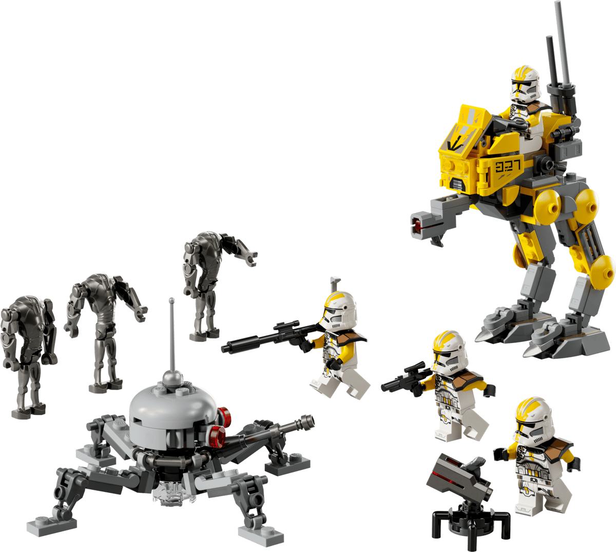 75431 327th Star Corps Clone Troopers™ Battle Pack