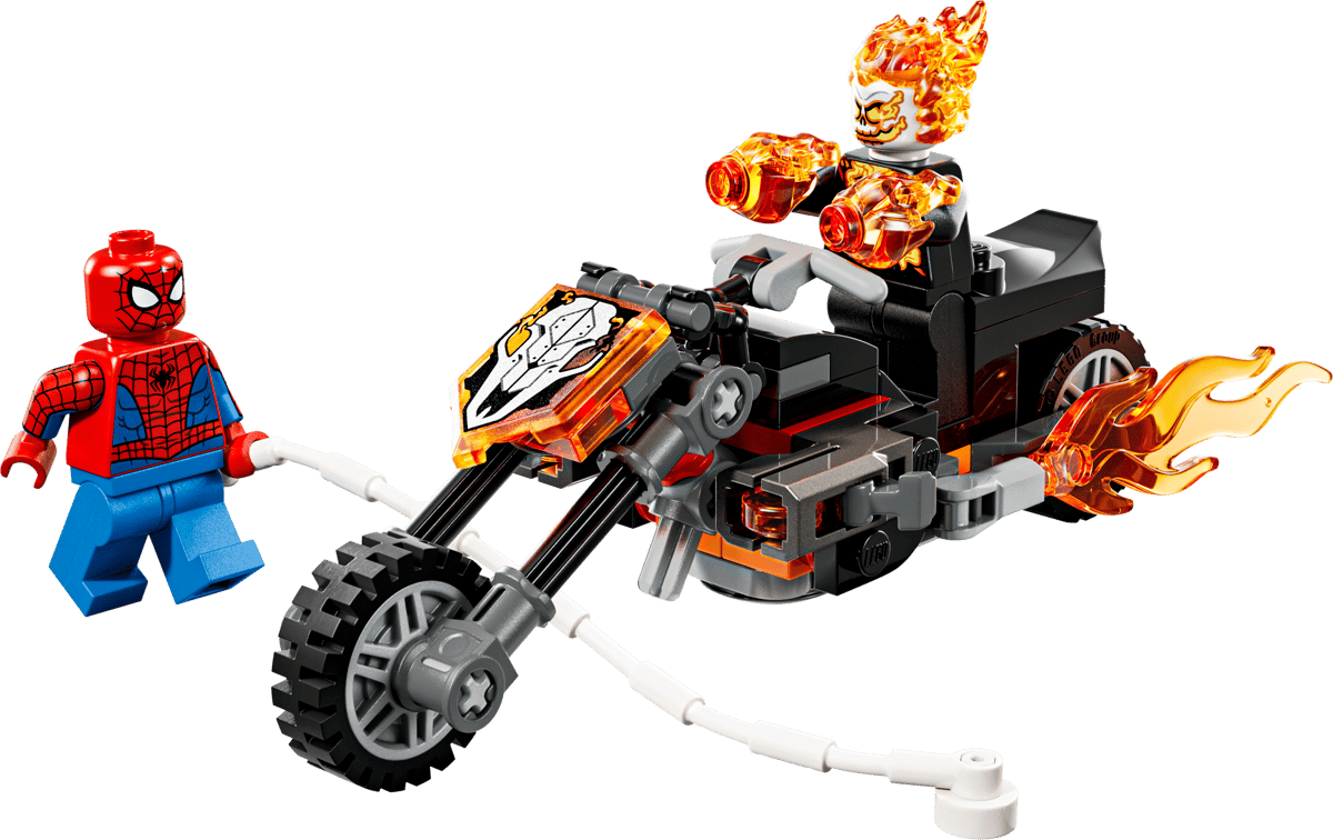 76335 Spider-Man vs. Ghost Rider Motorcycle