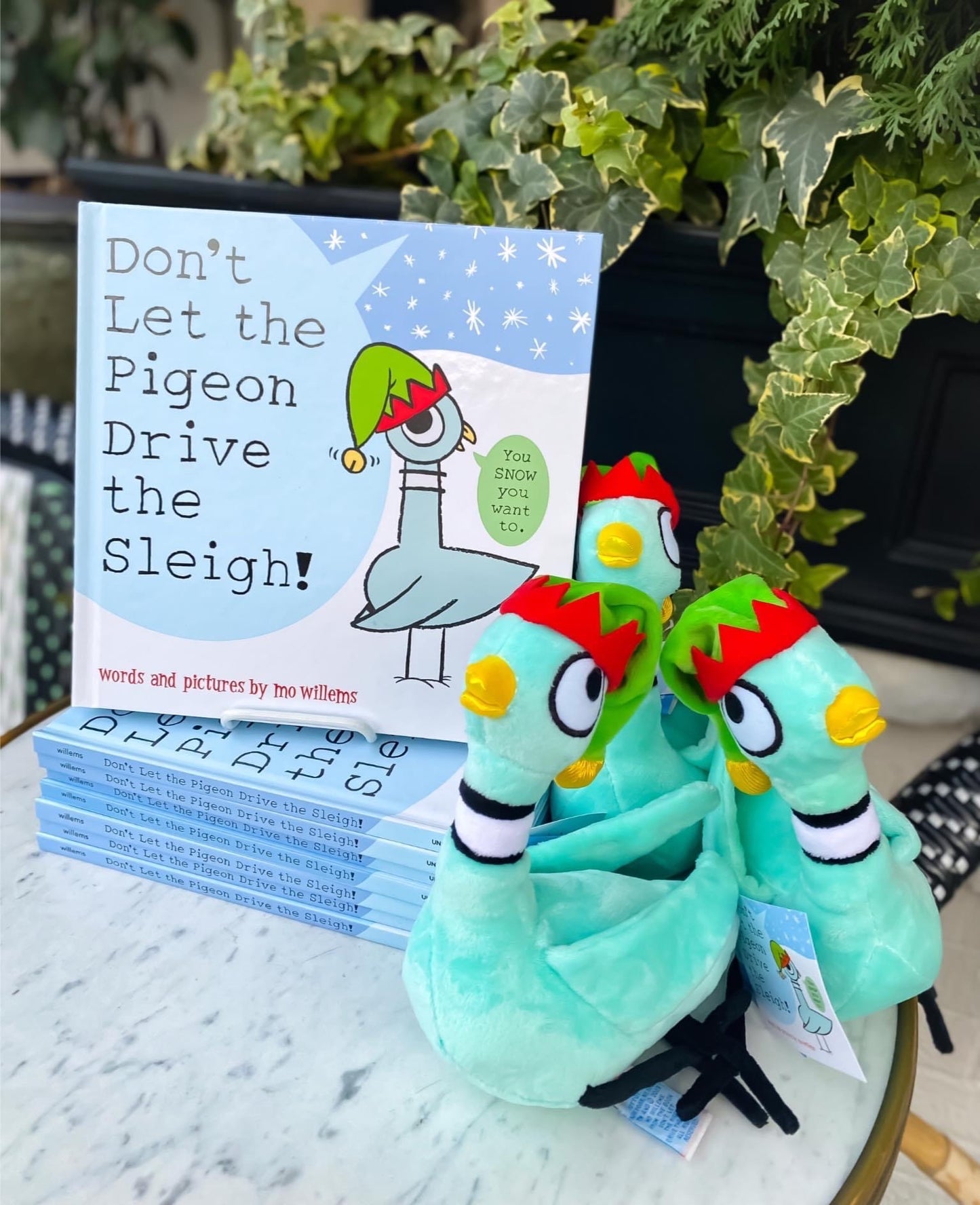 Don’t let the Pigeon Drive the Sleigh