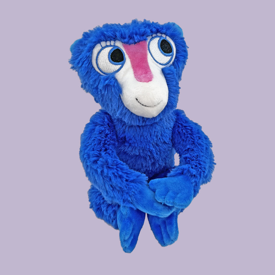 Blue Baboon Finds Her Tune