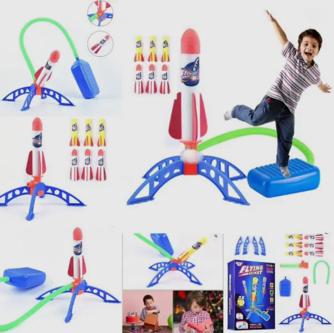 Flying 3x Rockets