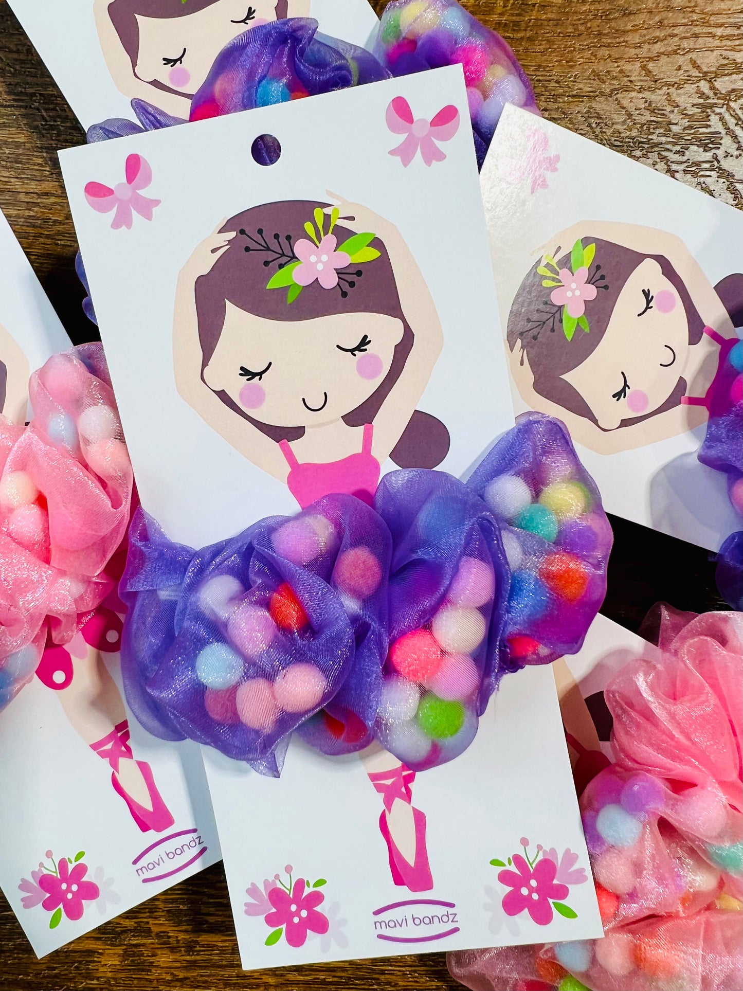 Ballerina Hair Scrunchie