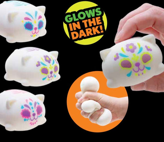 NeeDoh Sugar Skull Cats (ships 3/20)