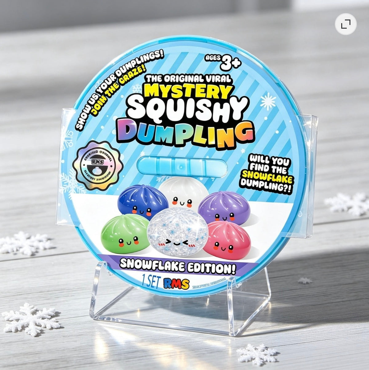 Authentic Crazy Fun RMS Dumpling – Snowflake Edition ❄️