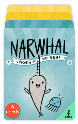 Yoto Card: The Narwhal and Jelly Collection
