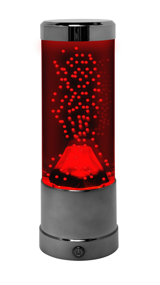 Volcano Mood Lamp With Metallic Base