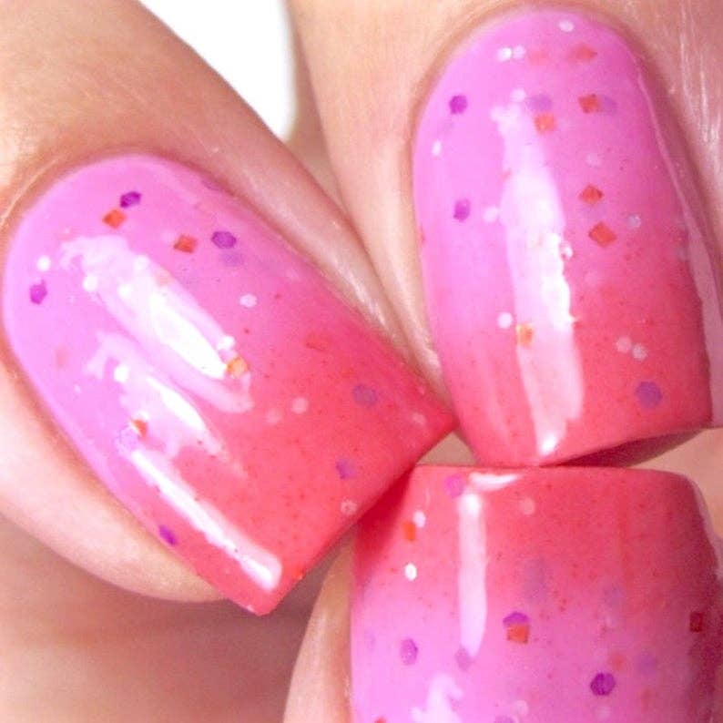 Orange Crush - Thermal Nail Polish