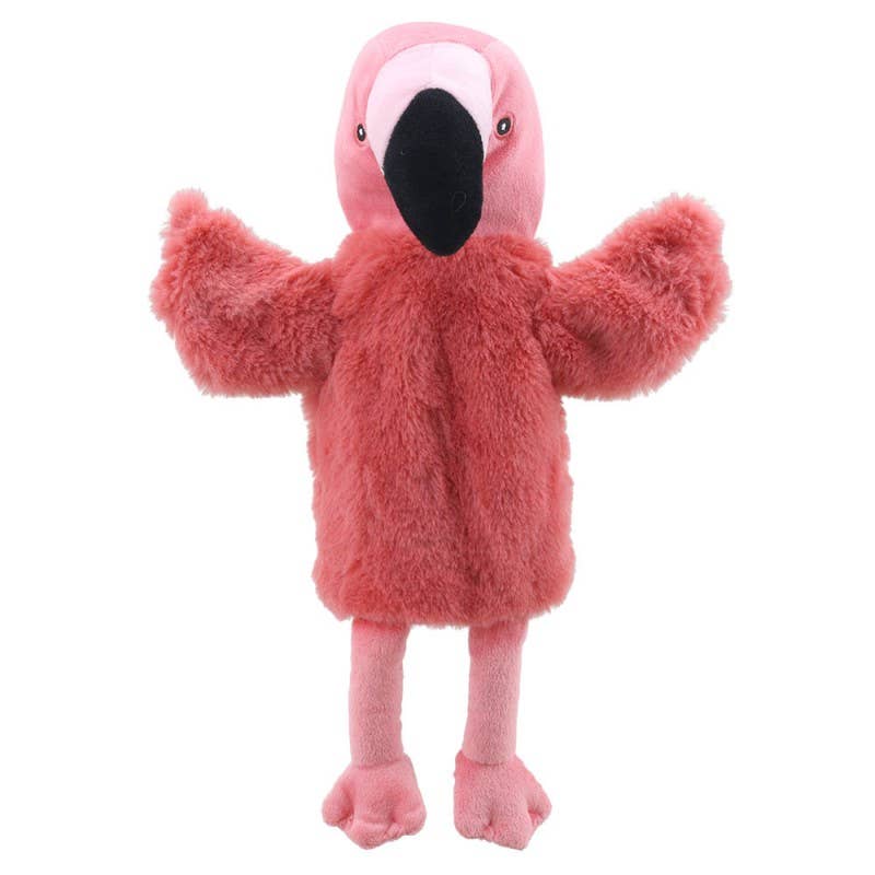 ECO Animal Buddies Hand Puppet - Flamingo