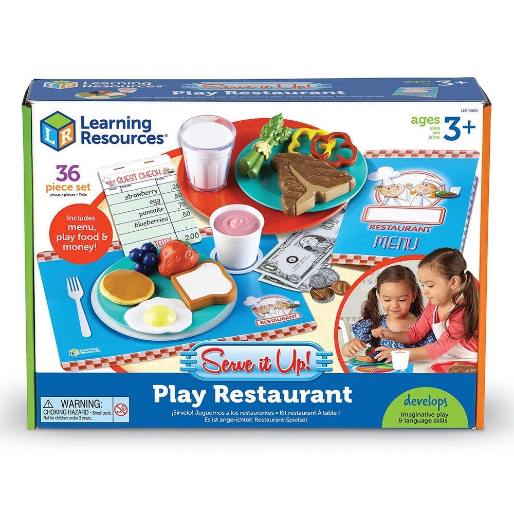 Serve It Up! Play Restaurant