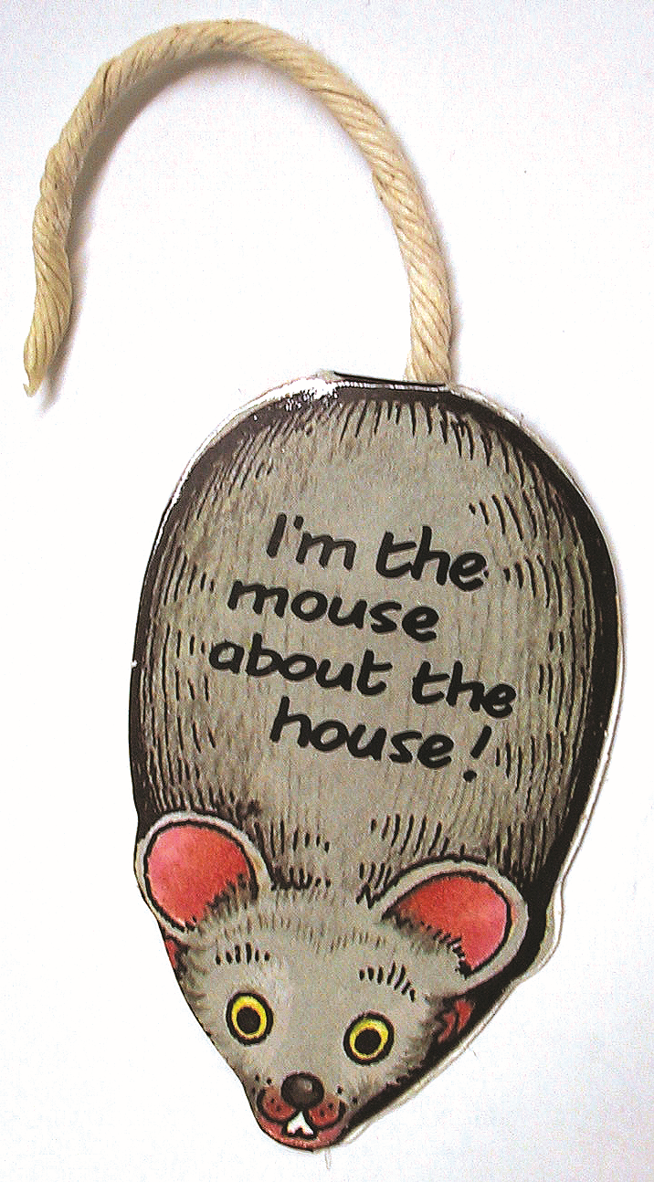 There's a Mouse About the House
