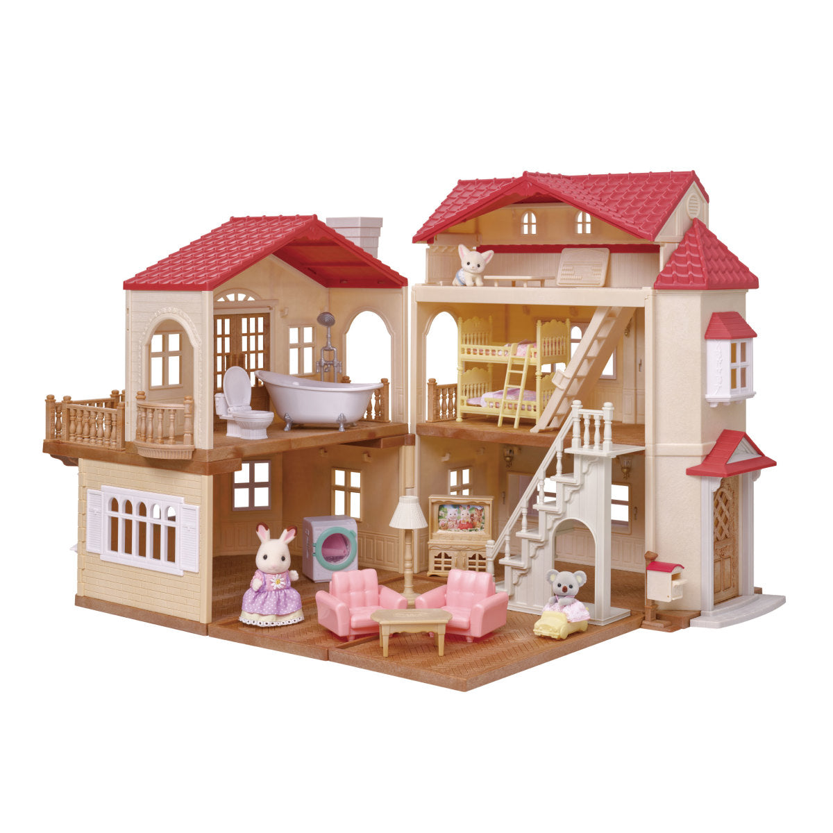 Red Roof Country Home Gift Set -Secret Attic Playroom