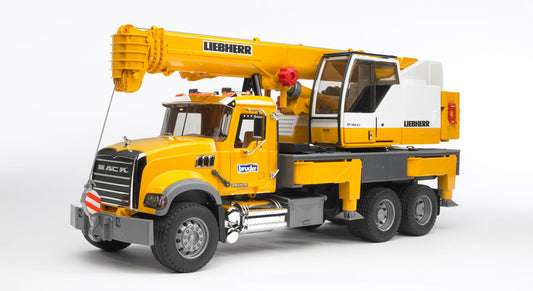 02818 MACK Granite Liebherr crane truck