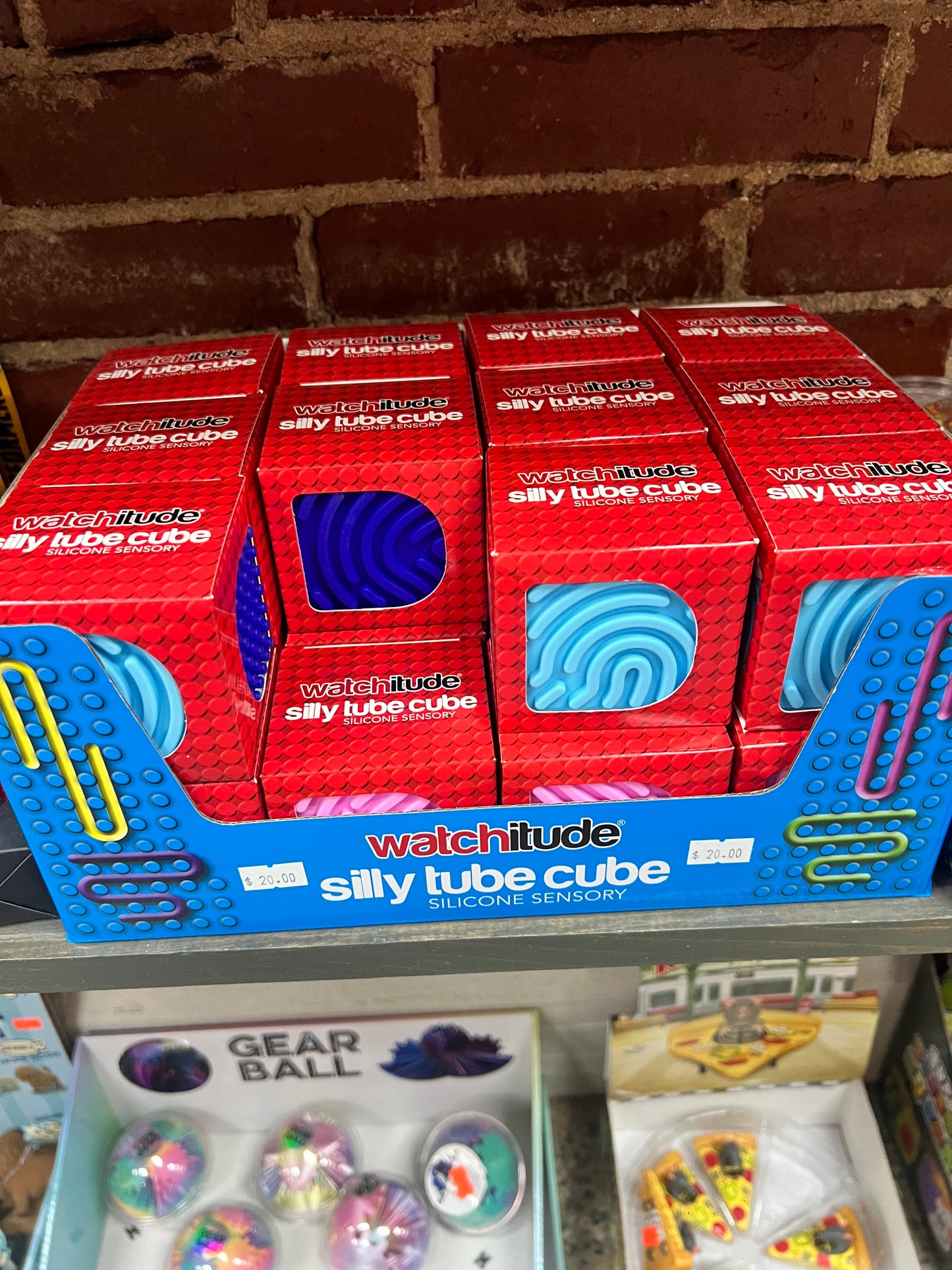 Sensory Silly Tube Cube