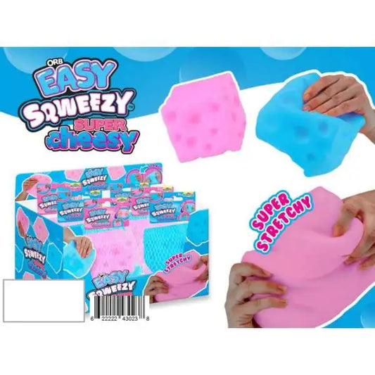 Orb Toys Easy Sqweezy Blue/Pink Cheese