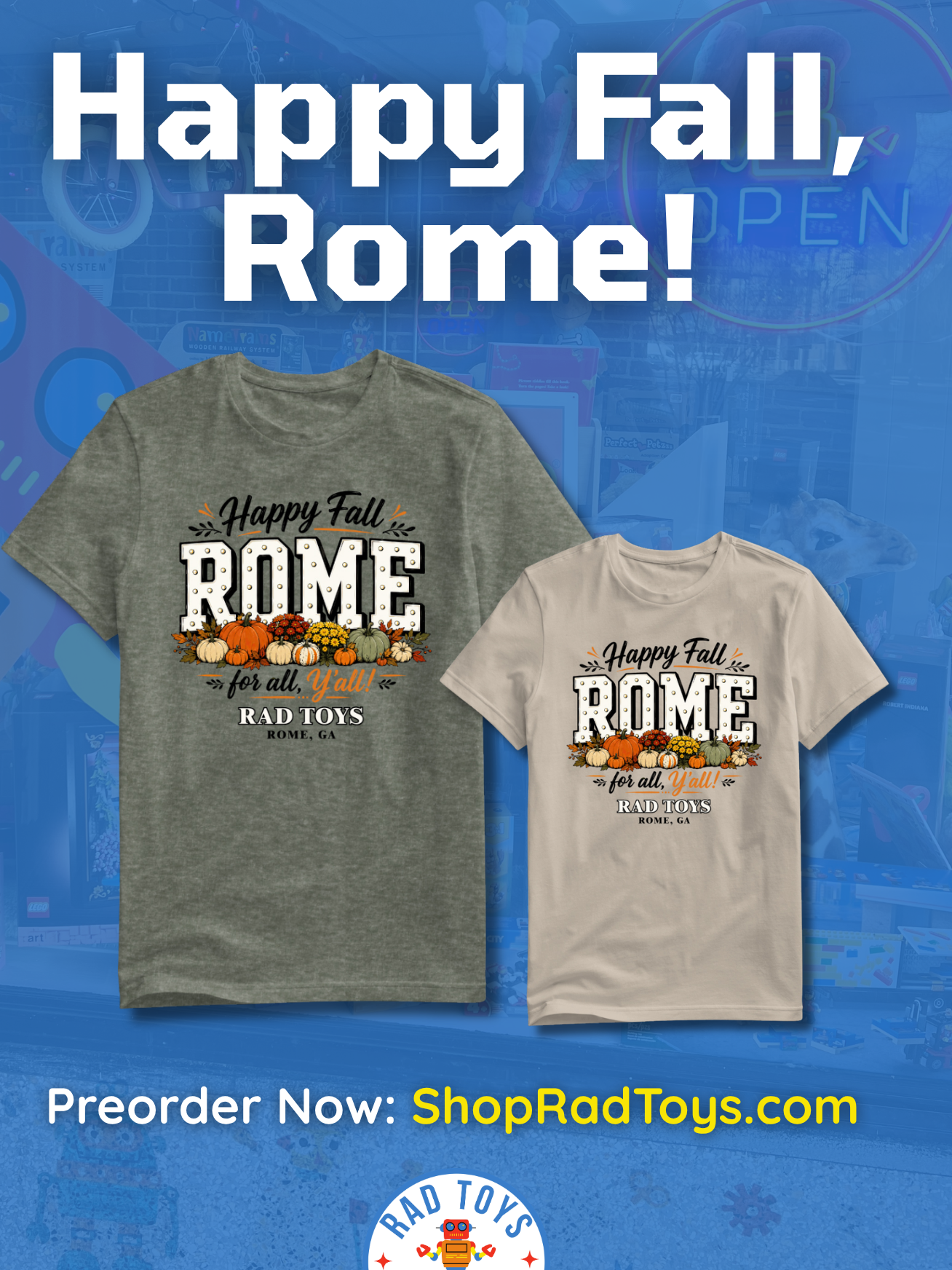 Happy Fall, Rome!