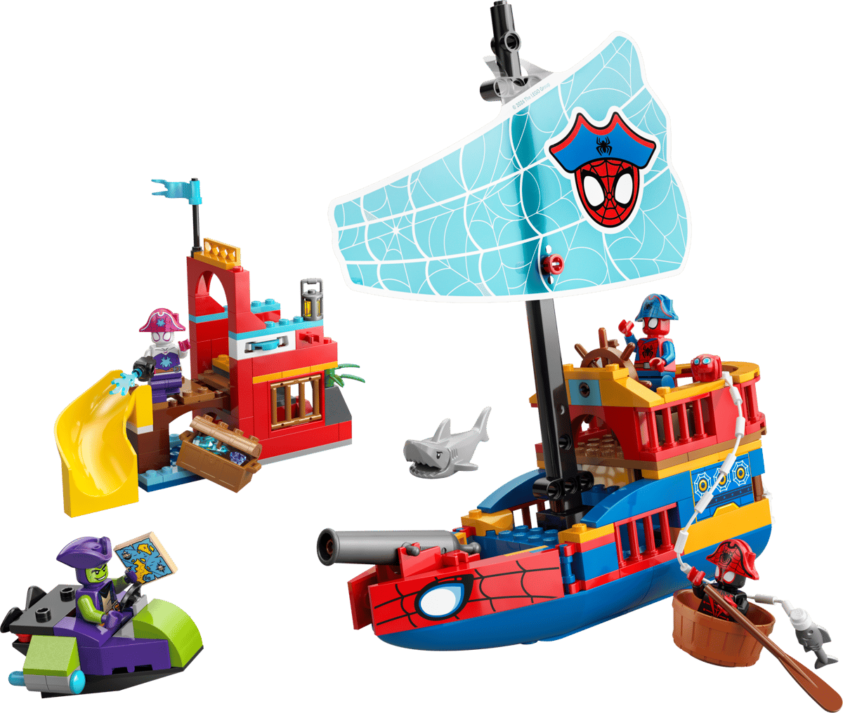 11208 Team Spidey Pirate Ship