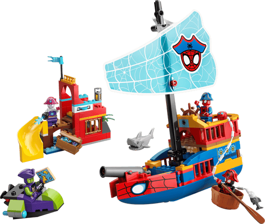 11208 Team Spidey Pirate Ship