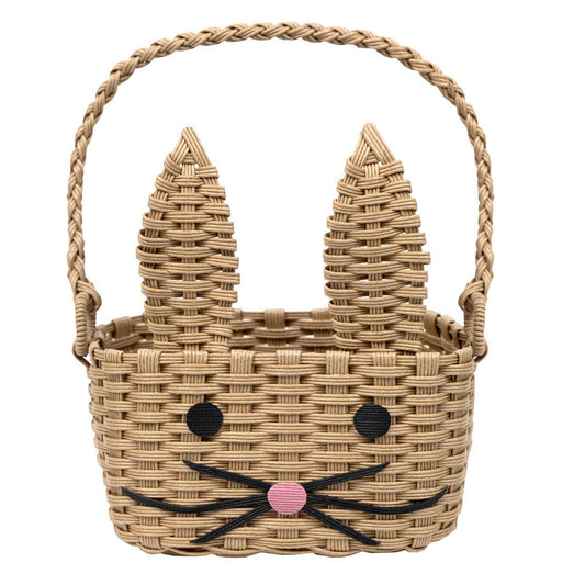 Recycled Paper Bunny Shaped Basket | Easter Basket |