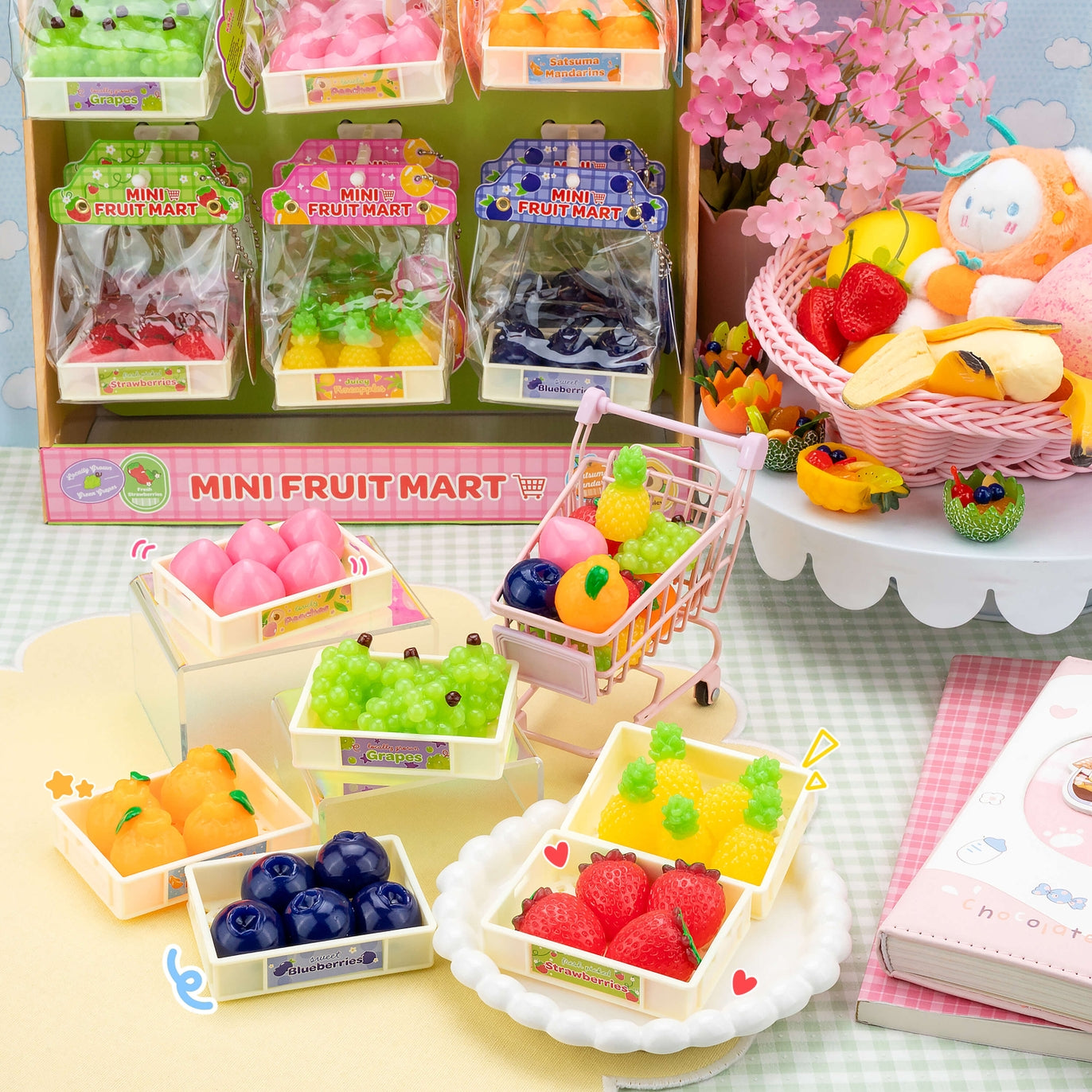 Mini Fruit Mart Taba Squishy Toy