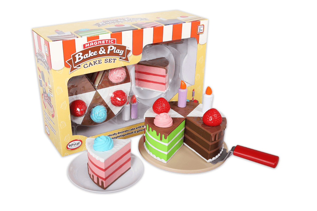 Magnetic Bake & Play Cake Play Set
