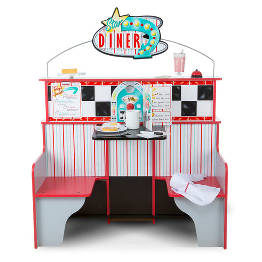 Melissa & Doug Wooden Star Diner Restaurant