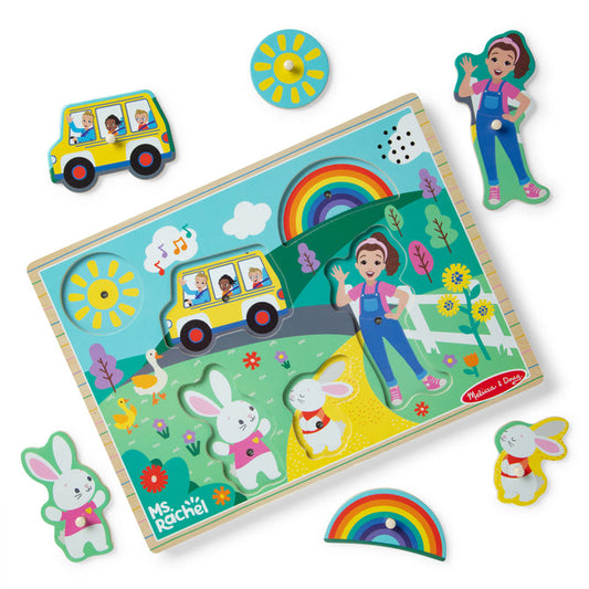 Ms. Rachel™ Wooden Song Puzzle – 6 Pieces