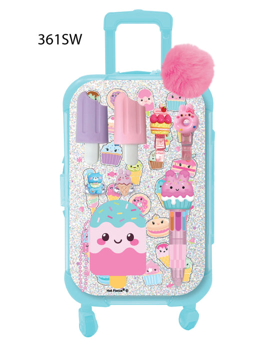 Mini Stationery Luggage, Sweets
