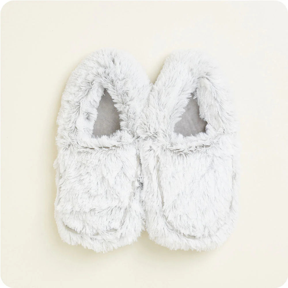 Marshmallow Gray Slippers Warmies®