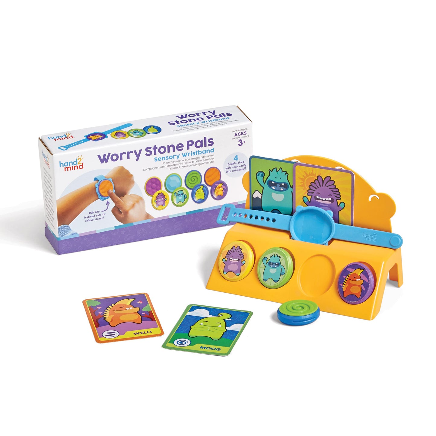 Worry Stone Pals Sensory Wristband