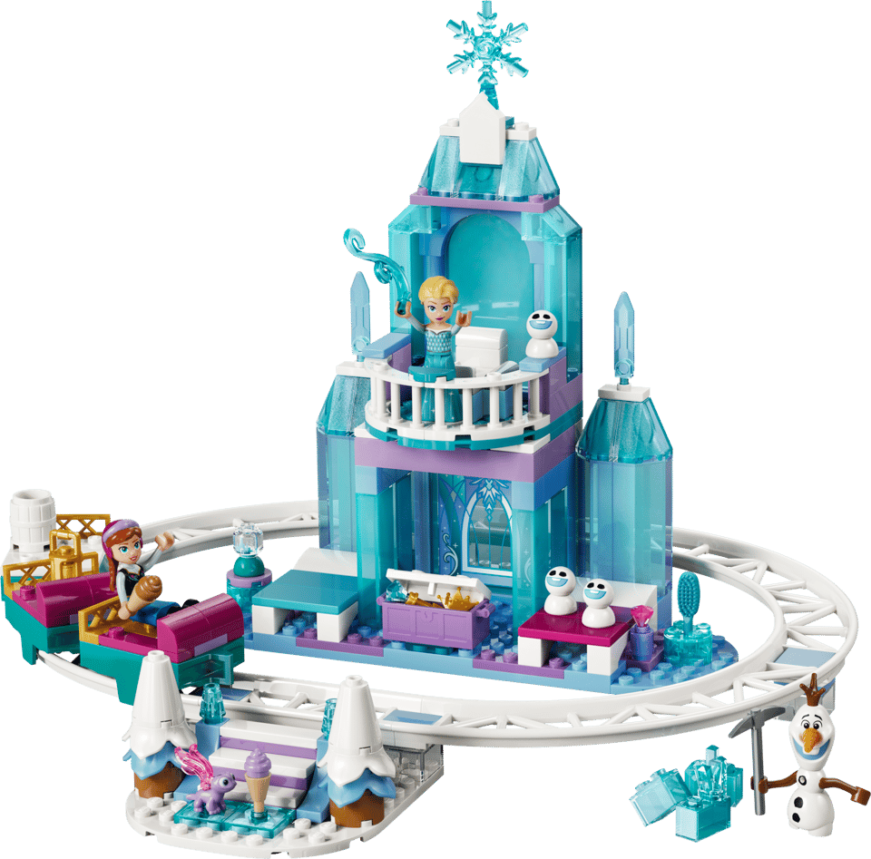 43281 Elsa's Ice Castle & Snow Ride Adventure