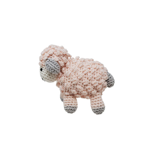 Little Crochet Lamb - Pink