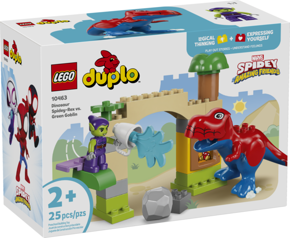 10463 Dinosaur Spidey-Rex vs. Green Goblin