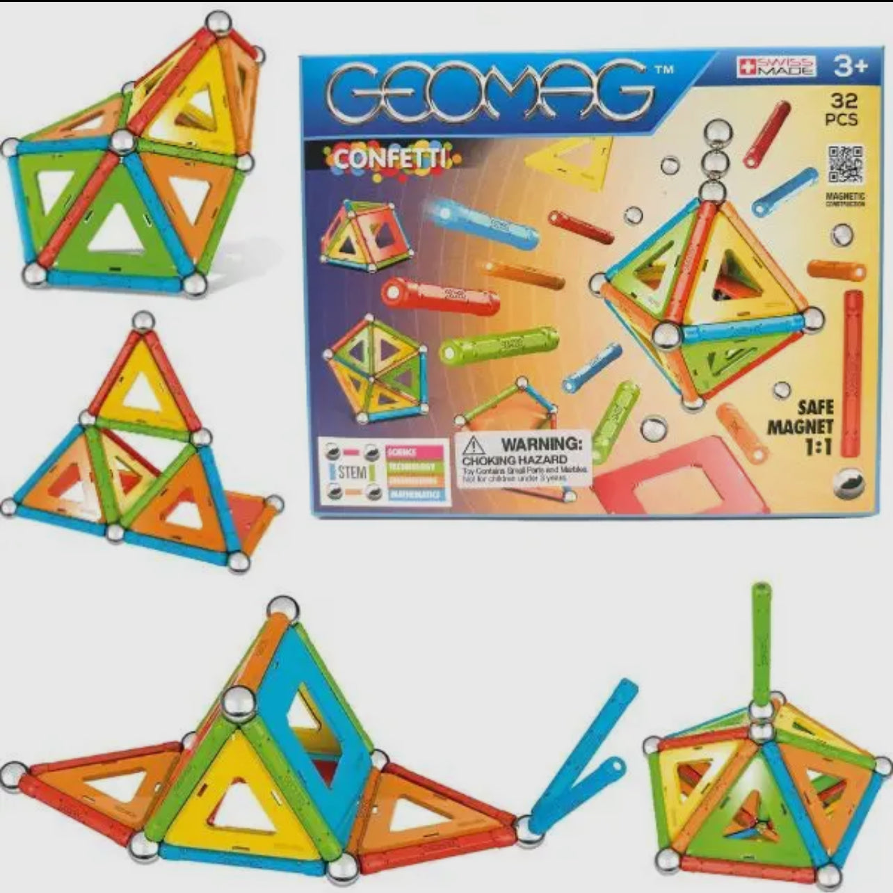 GeoMag 32 Piece Set