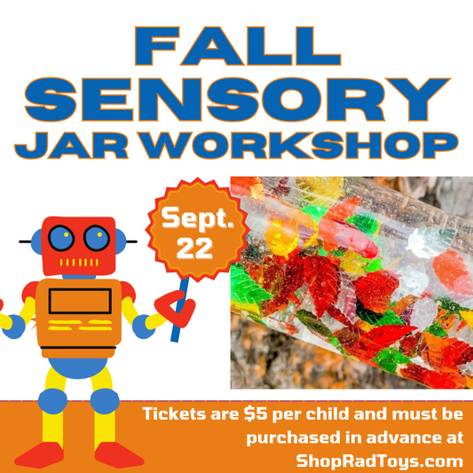 Fall Sensory Jar Workshop