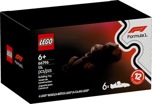 66796 F1® Collectible Race Cars 6 Pack