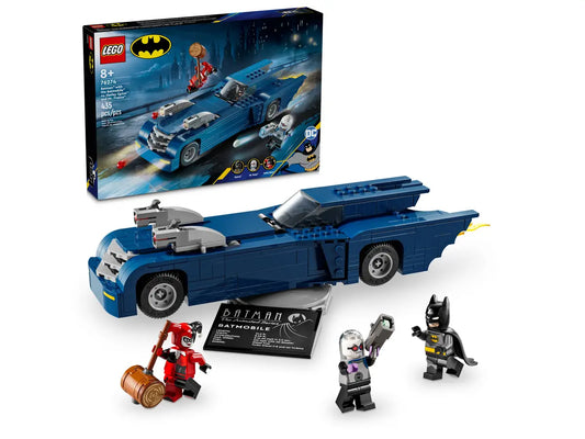 Batman™ with the Batmobile™ vs. Harley Quinn™ and Mr. Freeze™ 76274