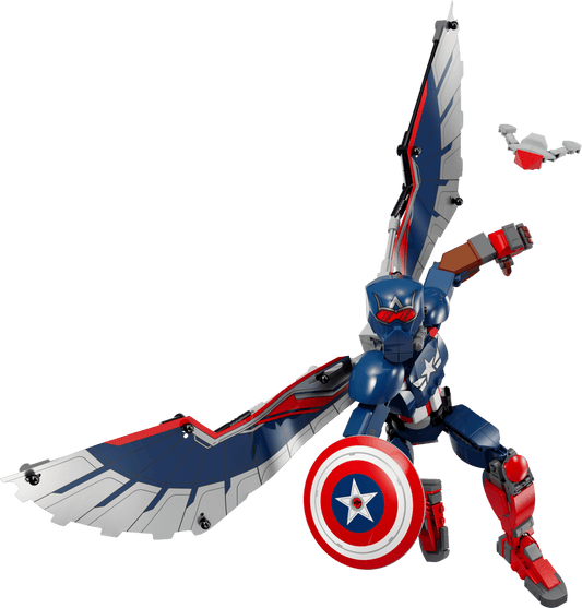 76296 New Captain America Construction Figure