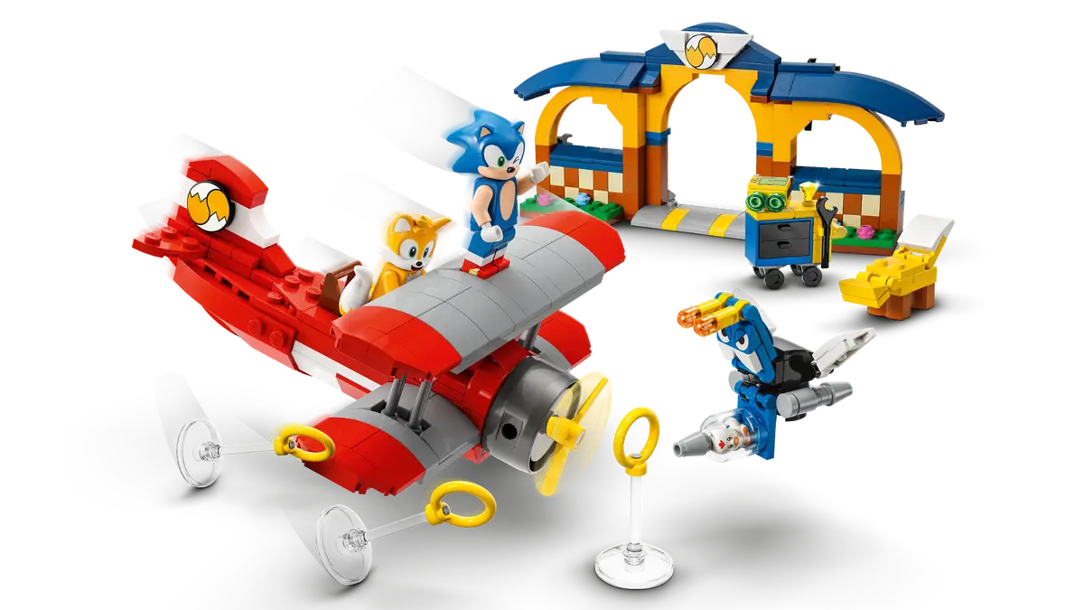 Tails' Workshop and Tornado Plane 76991