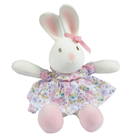 Havah the Bunny Mini Organic Rubber Head Plush Toy