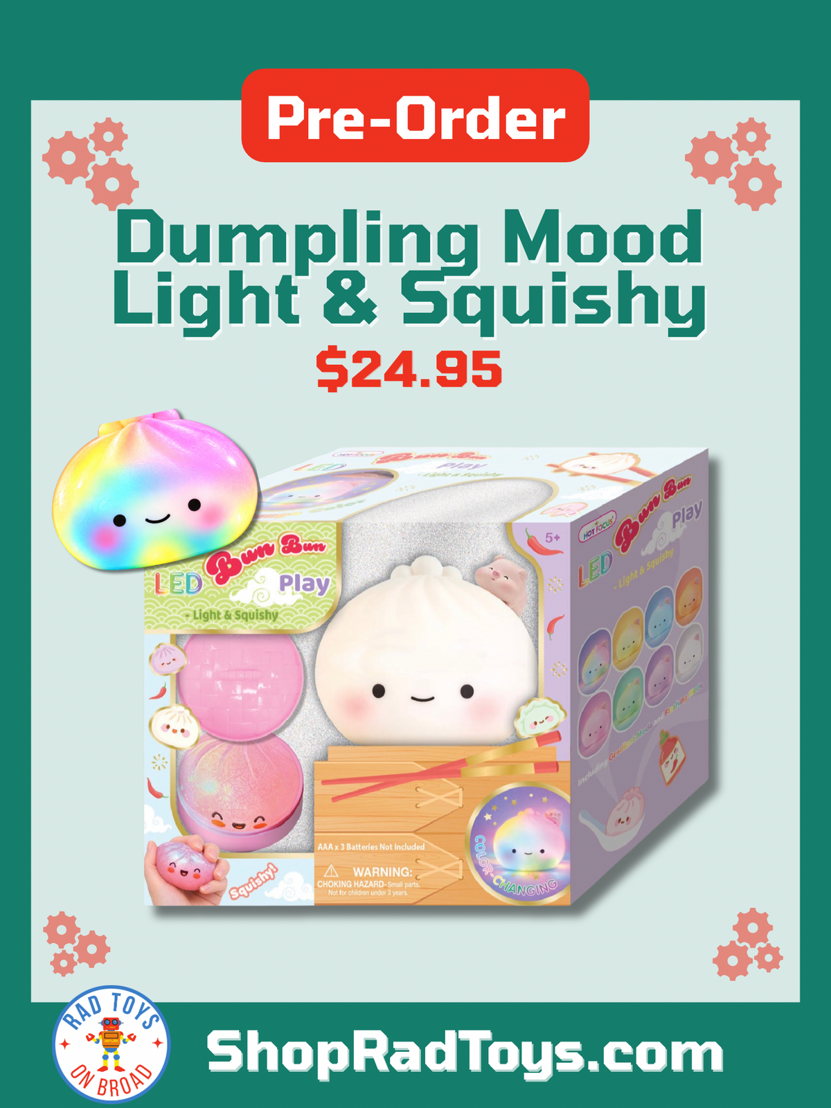 Dumpling Light and Squishy