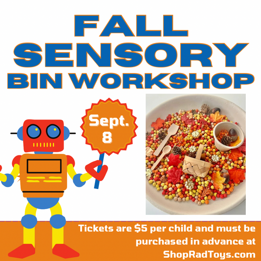 Fall Sensory Bin Workshop